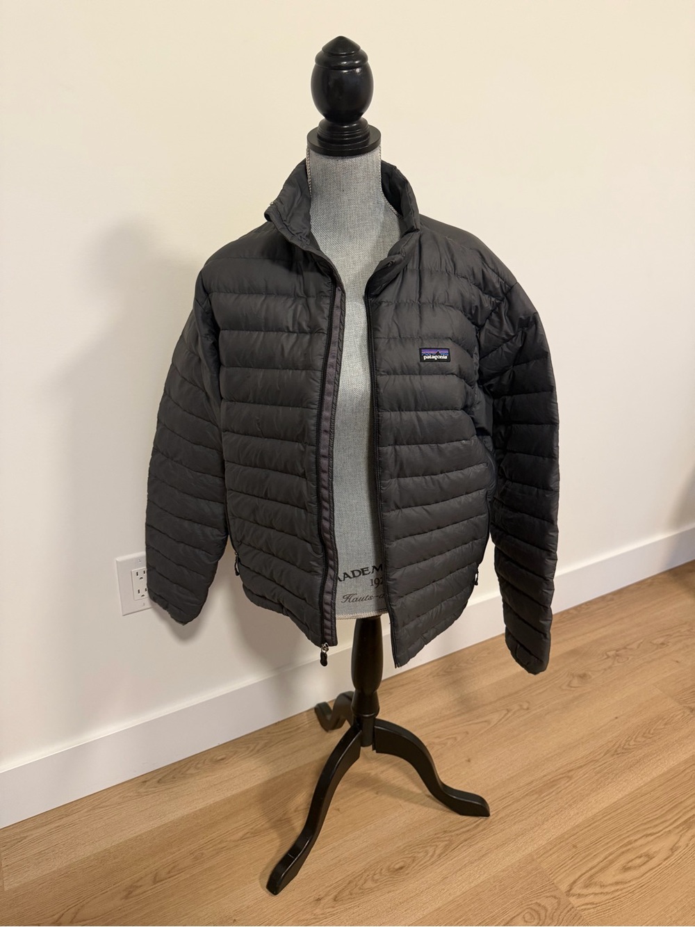 Patagonia Black Quilted Down Jacket